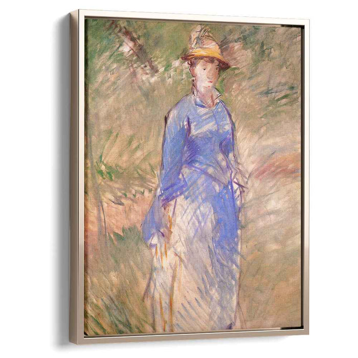 Young woman in the garden (1882) by Edouard Manet