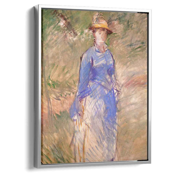 Young woman in the garden (1882) by Edouard Manet