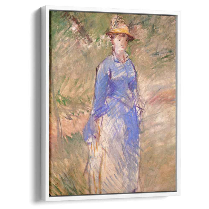 Young woman in the garden (1882) by Edouard Manet