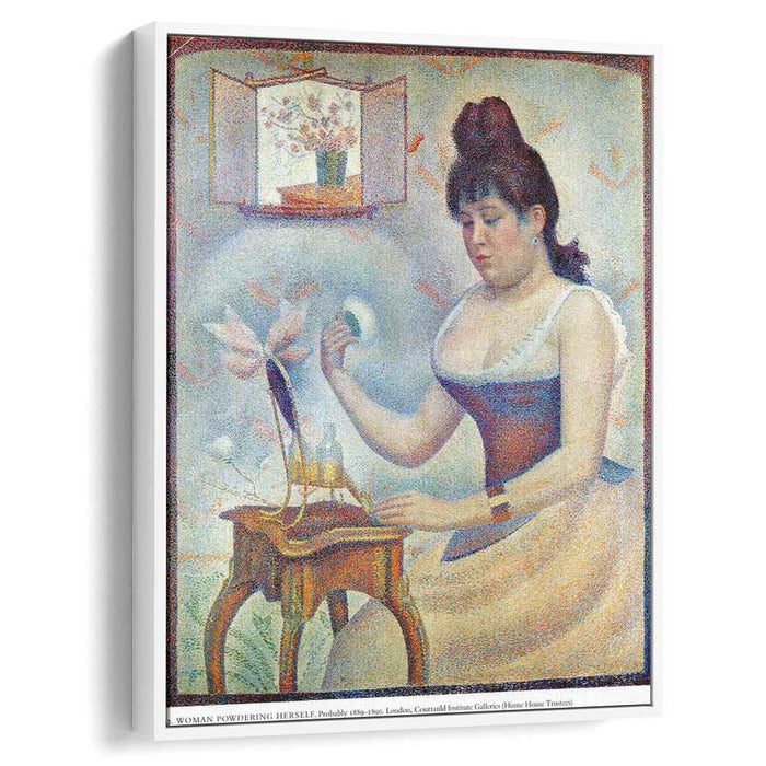 Young Woman Powdering Herself (1890) by Georges Seurat