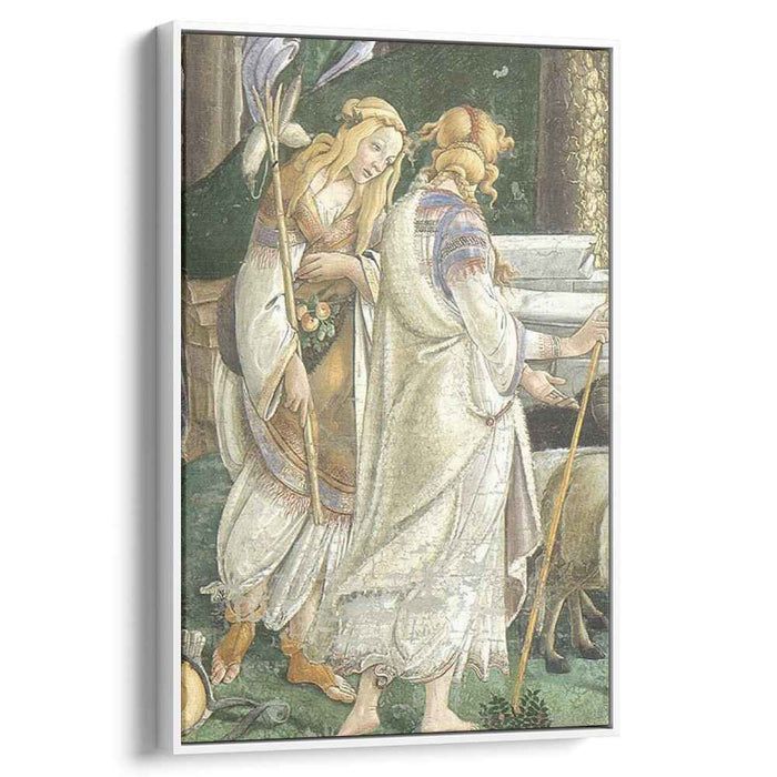 The Youth of Moses (detail) (1482) by Sandro Botticelli