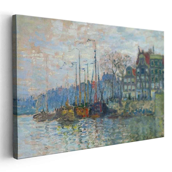 Zaandam, The Dike by Claude Monet