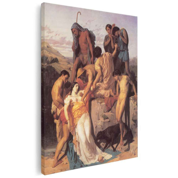 Zenobia found by shepherds on the banks of the Araxes (1850) by William-Adolphe Bouguereau