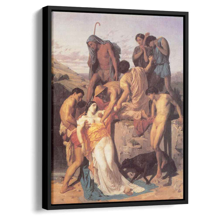 Zenobia found by shepherds on the banks of the Araxes (1850) by William-Adolphe Bouguereau