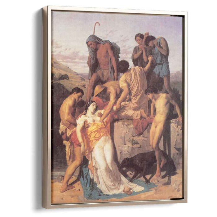 Zenobia found by shepherds on the banks of the Araxes (1850) by William-Adolphe Bouguereau