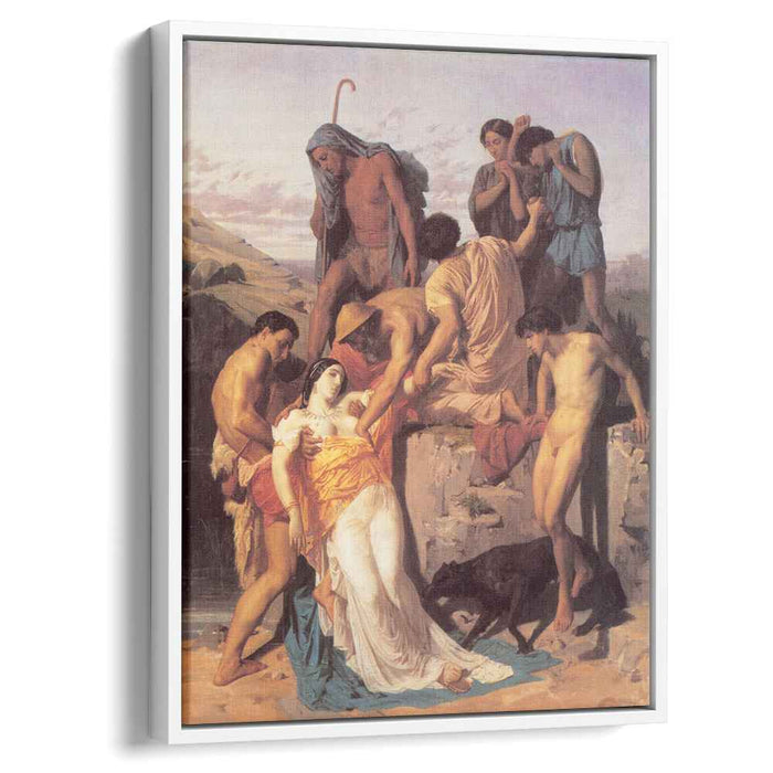 Zenobia found by shepherds on the banks of the Araxes (1850) by William-Adolphe Bouguereau