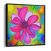 Abstract Flower Print - Canvas Art by Kanvah