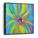 Abstract Flower Print - Canvas Art by Kanvah