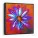 Abstract Flower Print - Canvas Art by Kanvah