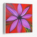 Abstract Flower Print - Canvas Art by Kanvah