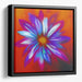 Abstract Flower Print - Canvas Art by Kanvah