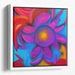 Abstract Flower Print - Canvas Art by Kanvah