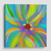 Abstract Flower Print - Canvas Art by Kanvah