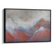 Abstract Rocky Mountains Print - Canvas Art Print by Kanvah