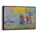 Abstract St. Basil's Cathedral Print - Canvas Art Print by Kanvah