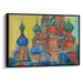 Abstract St. Basil's Cathedral Print - Canvas Art Print by Kanvah