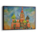 Abstract St. Basil's Cathedral Print - Canvas Art Print by Kanvah