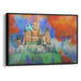 Abstract St. Basil's Cathedral Print - Canvas Art Print by Kanvah