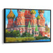 Abstract St. Basil's Cathedral Print - Canvas Art Print by Kanvah