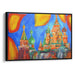 Abstract St. Basil's Cathedral Print - Canvas Art Print by Kanvah