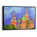 Abstract St. Basil's Cathedral Print - Canvas Art Print by Kanvah