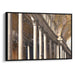 Abstract Colonnade of St. Peter's Basilica Print - Canvas Art Print by Kanvah