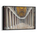 Abstract Colonnade of St. Peter's Basilica Print - Canvas Art Print by Kanvah