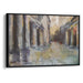 Abstract Colonnade of St. Peter's Basilica Print - Canvas Art Print by Kanvah