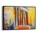 Abstract Colonnade of St. Peter's Basilica Print - Canvas Art Print by Kanvah