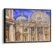 Abstract Colonnade of St. Peter's Basilica Print - Canvas Art Print by Kanvah