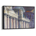 Abstract Colonnade of St. Peter's Basilica Print - Canvas Art Print by Kanvah