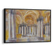 Abstract Colonnade of St. Peter's Basilica Print - Canvas Art Print by Kanvah