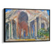 Abstract Colonnade of St. Peter's Basilica Print - Canvas Art Print by Kanvah