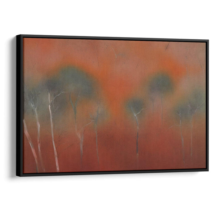 Abstract Uluru Print - Canvas Art Print by Kanvah