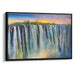 Abstract Victoria Falls Print - Canvas Art Print by Kanvah