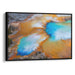 Abstract Yellowstone National Park Print - Canvas Art Print by Kanvah