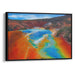 Abstract Yellowstone National Park Print - Canvas Art Print by Kanvah