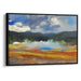 Abstract Yellowstone National Park Print - Canvas Art Print by Kanvah