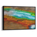 Abstract Yellowstone National Park Print - Canvas Art Print by Kanvah