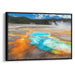 Abstract Yellowstone National Park Print - Canvas Art Print by Kanvah