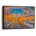 Abstract Yellowstone National Park Print - Canvas Art Print by Kanvah