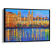 Impressionism Barcelona Print - Canvas Art Print by Kanvah