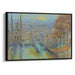 Impressionism Barcelona Print - Canvas Art Print by Kanvah