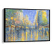 Impressionism Barcelona Print - Canvas Art Print by Kanvah