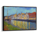 Impressionism Bergen Print - Canvas Art Print by Kanvah