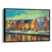 Impressionism Bergen Print - Canvas Art Print by Kanvah