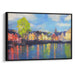 Impressionism Bergen Print - Canvas Art Print by Kanvah