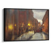 Realism Bergen Print - Canvas Art Print by Kanvah