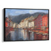 Realism Bergen Print - Canvas Art Print by Kanvah