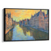 Impressionism Bruges Print - Canvas Art Print by Kanvah